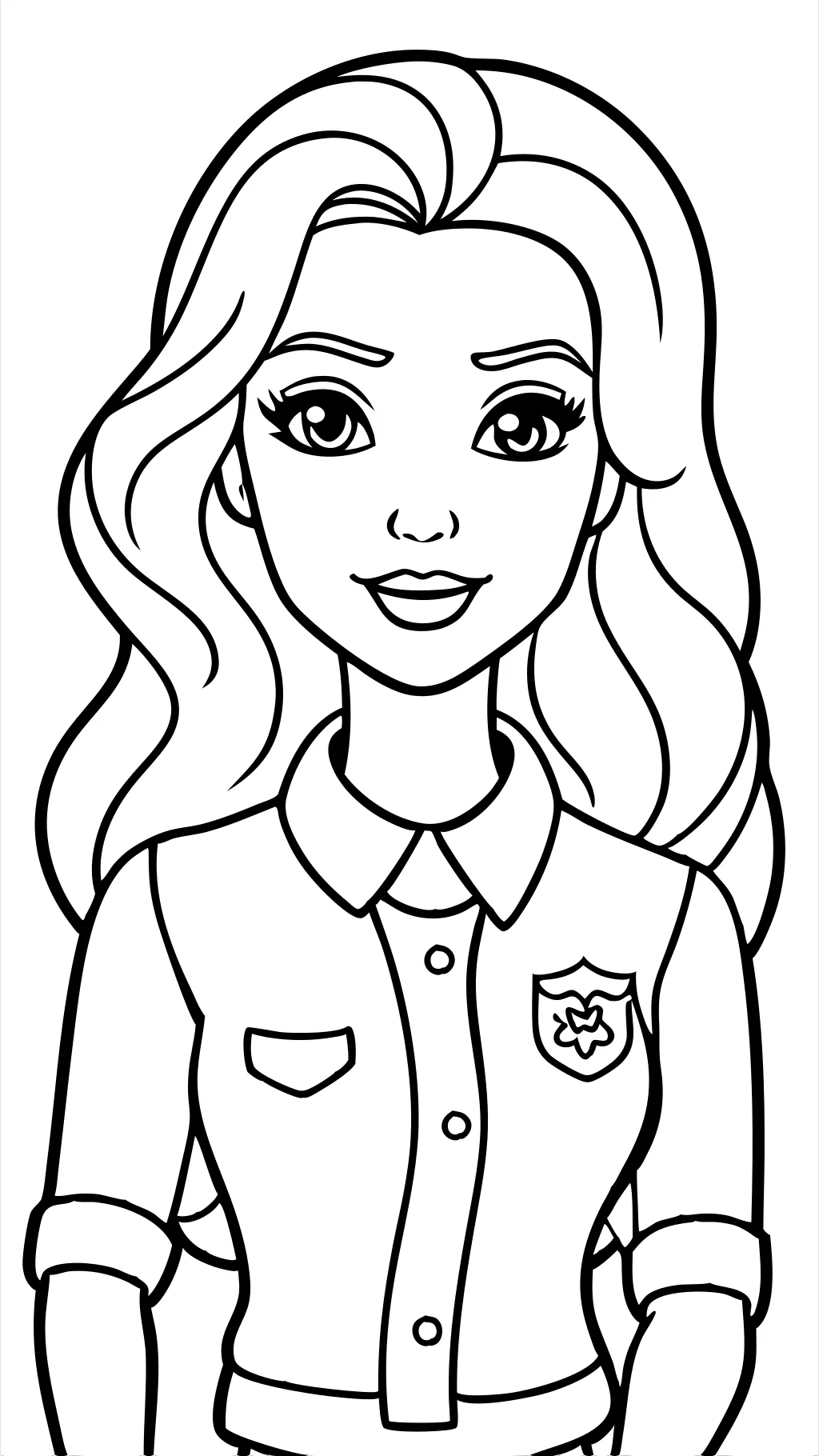 printable barbie coloring pages